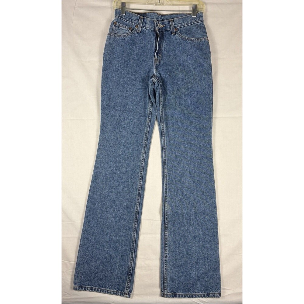 Levi’s 517 Jeans Vintage Y2K Slim Boot Cut Juniors Size 5 Long 28” X 32”